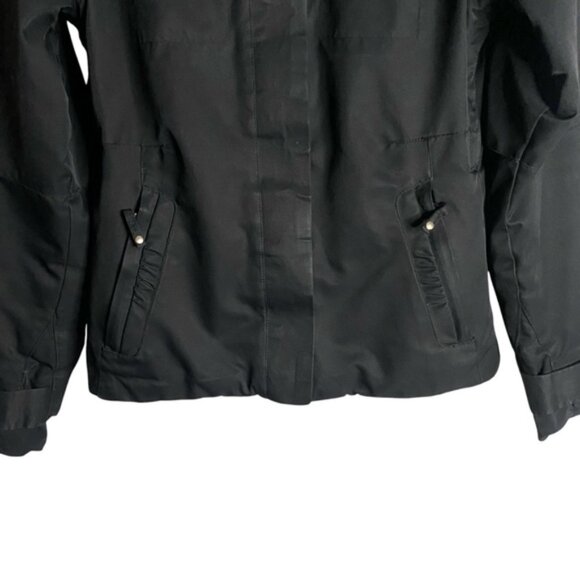 Lole Women's Black Ski & Snowboard Full Zip Hooded Jacket - Picture 3 of 15